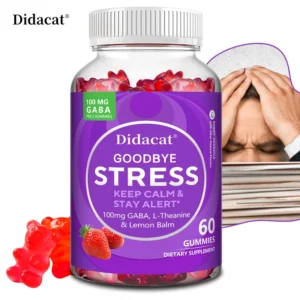 GABA L-Theanine - Stress Relief Supplement - Enhance Mood, Support Overall Health