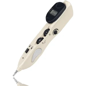 Electronic Acupuncture Pen with 3 Massage Heads Rechargeable
