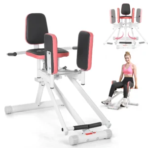 WARMOUNTS Hip Abductor Glute & Thigh Trainer-Adjustable Resistance Band, 300Lbs Weight Capacity